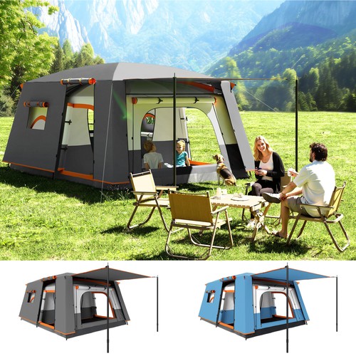 Man camping tent with - 4,