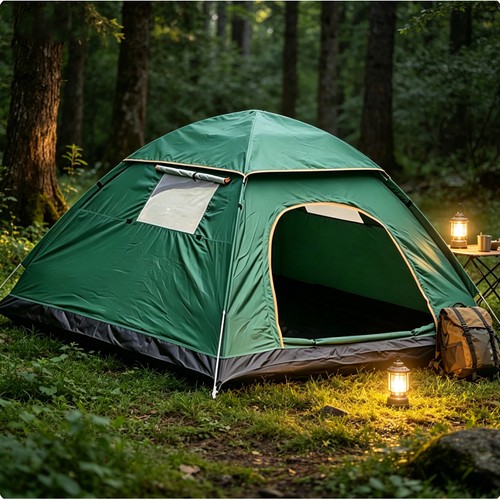 Man pop tent - tent, setup